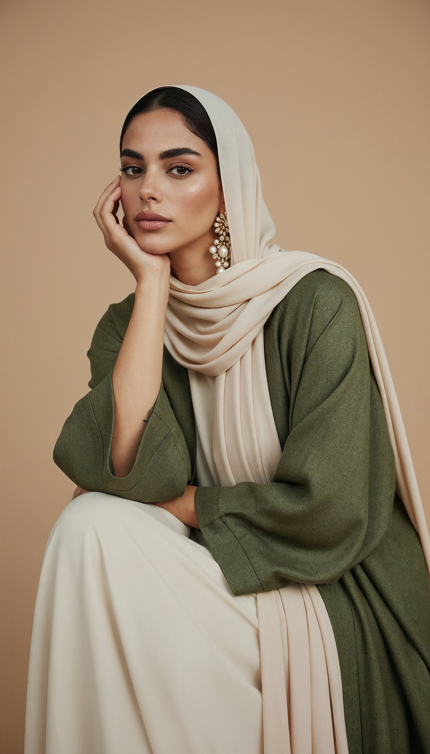 Emerald Essence Emerald Green Abaya 52 Emerald Essence Emerald Green Abaya 52